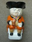 Ellgreave  Tubby Toby Jug No2 With Orange Coat In Very Good Condition