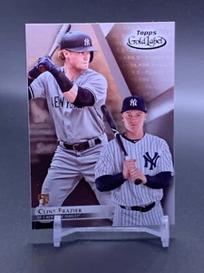 2018 Topps Gold Label Clase 2 novato #73 Clint Frazier Yankees de Nueva York radiocontrol - Imagen 1 de 2