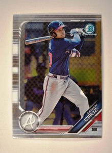 2019 Bowman Draft Chrome Base #BDC-52 Derian Cruz - Atlanta Braves