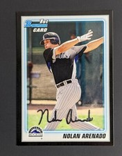 Nolan Arenado 2010 Bowman 1st #BP91 Black Border Prospect Rookie RC