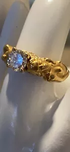 Authentic 18k Gold Carrera Y Carrera Real Diamond Man And Woman Engagement Ring - Picture 1 of 11