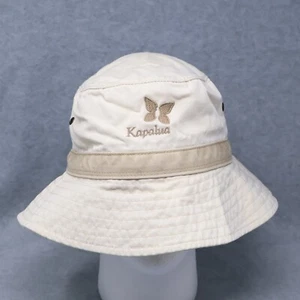 Kapalua Maui Hawaii Golf Bucket Hat Size XL 7-1/2 Khaki Beige Imperial - Picture 1 of 7