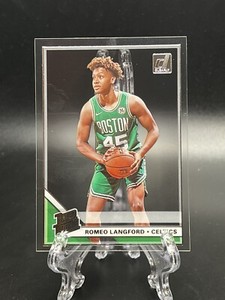 2019 Clearly Donruss Rated Rookie #62 Romeo Langford Rookie RC Boston Celtics