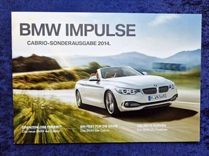 BMW Impulse, Cabrio Sonderausgabe 2014 4er Cabrio 6er Cabrio Z4 Roadster - Picture 1 of 5