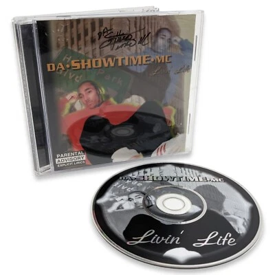 Da Showtime MC - Livin' Life (CD, 1997) Rare SIGNED AUTOGRAPH Chicago Rap Album Foto 1 de 4