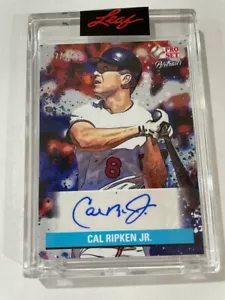 CAL RIPKEN JR 2021 LEAF PRO SET SPORTS ENCASED AUTO /20 - Picture 1 of 1