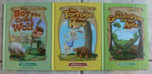 3 ABC Mouse HC Aesop's Fables-Boy Who Cried Wolf,Tortoise/Hare,Grasshopper/Ants - Imagen 1 de 24