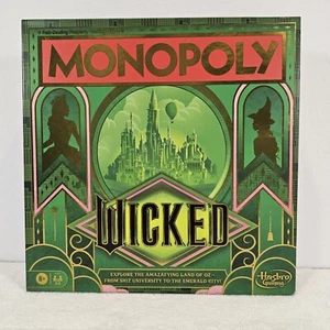 Monopoly Wicked Edition Hasbro Età 8+ Nuovo Sigillato Gioco da Tavolo - Foto 1 di 6