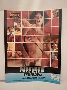 "NIGHT MAGIC" '84 *HONEY WILDER* PROMO PHOTO AD SLICK 8.5" x 11" x 2 pages - Picture 1 of 4