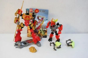 LEGO Bionicle Tahu Master Fire 70787 & Protector Fire 70783 w/instructions Lot 2 - Picture 1 of 4