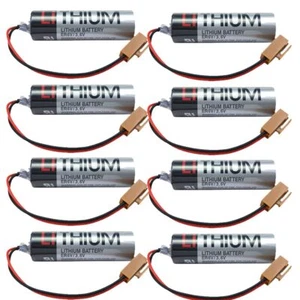 8 Pcs 2400mAh ER6V/3.6V ER6V C119B ER6VC119A PLC Battery for M64 System - Picture 1 of 4