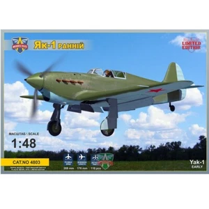 Yakovlev Yak-1 Early Version Modelsvit 4803 Plastic model aicraft kit Scale 1:48 - Picture 1 of 24