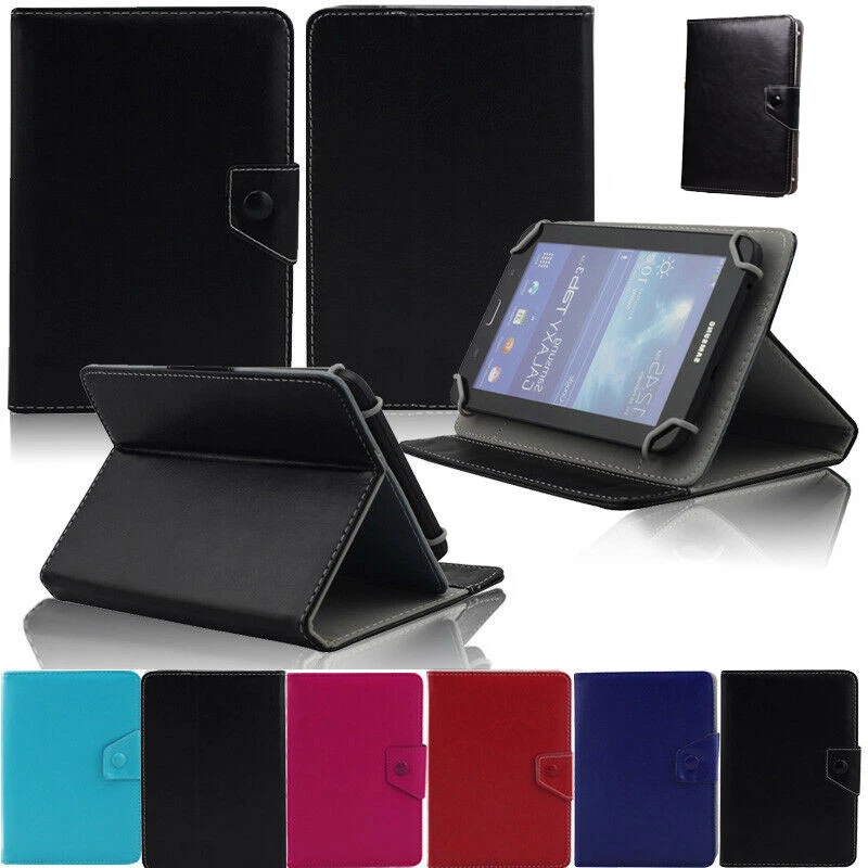 For 7" 8" 9" 10" 10.1" inch Tablet Shockproof Universal Stand Leather Case Cover - Image 1 of 4