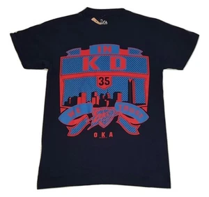Oklahoma City Thunder Kevin Durant T-Shirt In KD We Trust #35 NBA Apparel - Picture 1 of 1