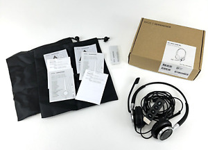 EPOS Sennheiser SC 660 USB ML Stereo UC Headset Microphone For Lync Tested Works