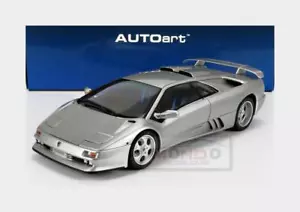 1:18 AUTOART Lamborghini Diablo Se30 Jota 1994 Titanium Silver AA79143 Model - Picture 1 of 2