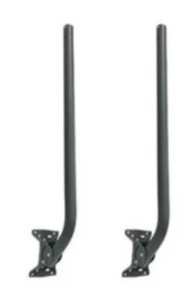 2-Pack Antenna Mount J Arms/ Poles 39-inch w/1.66-in Outer Dia, Heavy Duty Steel - Bild 1 von 1