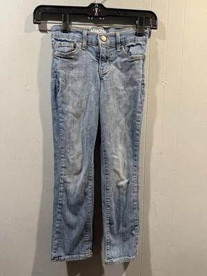 Pantalones de mezclilla Sonoma Good For Life para niñas talla 7 bootcut ajustados azules Foto 1 de 3