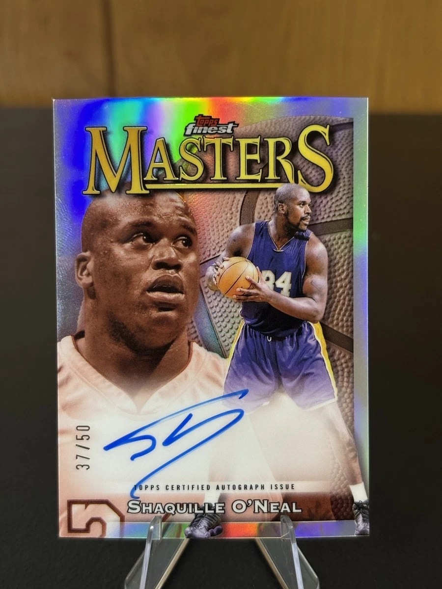Shaquille O'Neal Autographed Basketball Original Trading Card