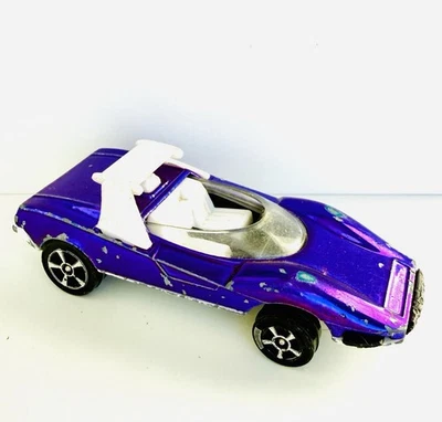 Corgi Rockets Pininfarina Alfa Romeo P33 Purple United Kingdom Toy Car Purple - Image 1 of 4