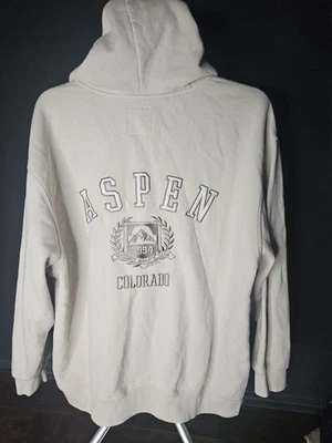 Aspen Colorado XL Sudadera con Capucha Bordada 1994 Athletic Club Lazy Sunday Foto 1 de 4