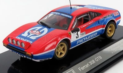 MODELLINO AUTO STATICO BURAGO FERRARI 308 GTB ANDRUET RALLY MONTECARLO 1982 1/43 - Immagine 1 di 4