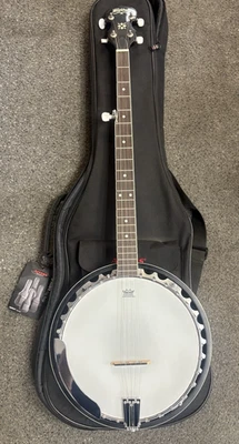 Washburn B9 Americana Series 5-String Resonator Banjo, Gloss Sunburst W/Case - Image 1 of 4