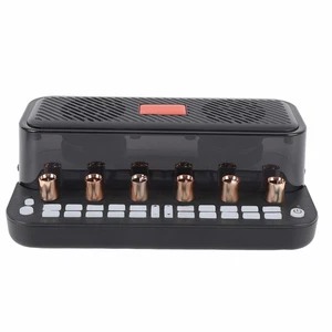 Soundmixer Live Sound Card Wireless Mit 2 Mikrofonen Zum Streaming - Afbeelding 1 van 23