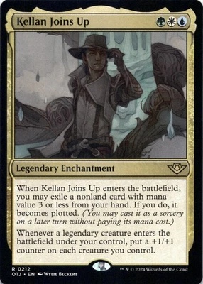 Kellan Joins Up Outlaws of Thunder Junction Magic MTG NM - Image 1 of 2