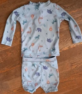 baby boys swim wear 12-18 Months 2 Piece - Picture 1 of 5