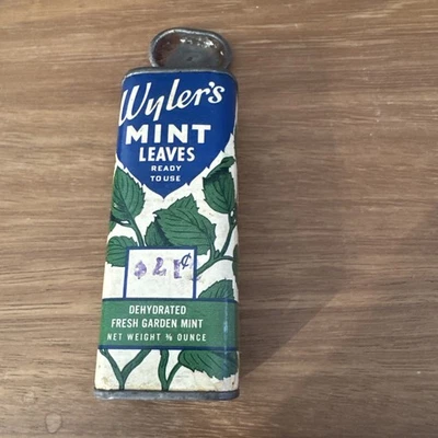 Wyler's Mint Leaves Ready To Use Paper Body Spice Tin As Is - Image 1 of 4