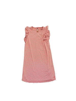 Vestido Vineyard Vines tamanho M meninas, listrado vermelho e branco, seminovo - Imagem 1 de 4