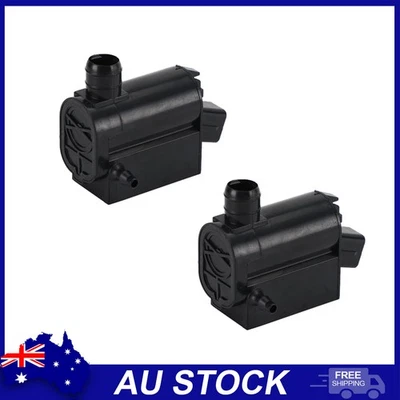 2X Front Windscreen Washer Pump For Hyundai Getz TB Hatch 2002-2011 98510-26100 - Image 1 of 4