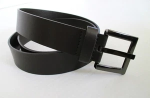 Echtleder dunkelbraun Gürtel Herren Größe XL 38 klassisch elegant Freizeit - Bild 1 von 7