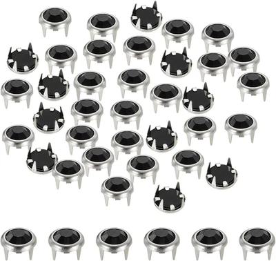 Rhinestone Studs, Rhinestone Claw Beads Nailhead Crystal Claw Rivets Punk Spikes - Image 1 of 4