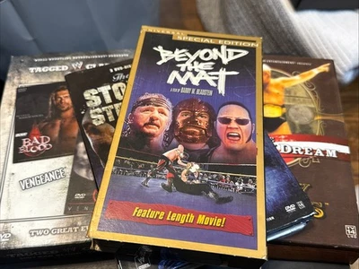 WWE Box Sets Lot of  Wrestling DVDs Stone Cold Steve Dusty Rhodes VHS - Image 1 of 4