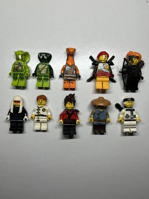LEGO Ninjago Minifigure Lot – 10 Minifigures  - Image 1 of 4