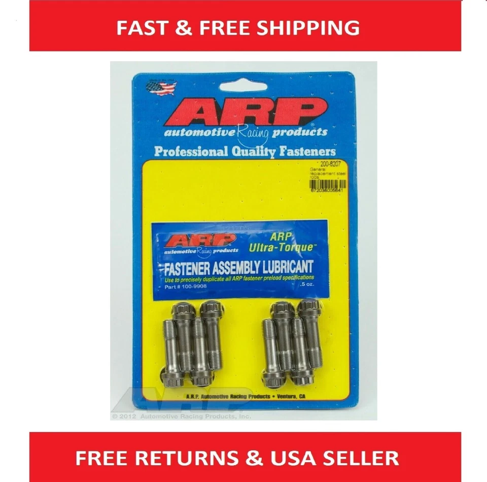 ARP 200-6207 натуральный 3/8» общая замена ARP2000 стержень болт набор - Изображение 1 из 4