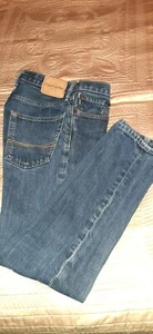 ABERCROMBIE KIDS Rollins Low Rise Skinny Button Front Jeans Size 14 - Picture 1 of 6