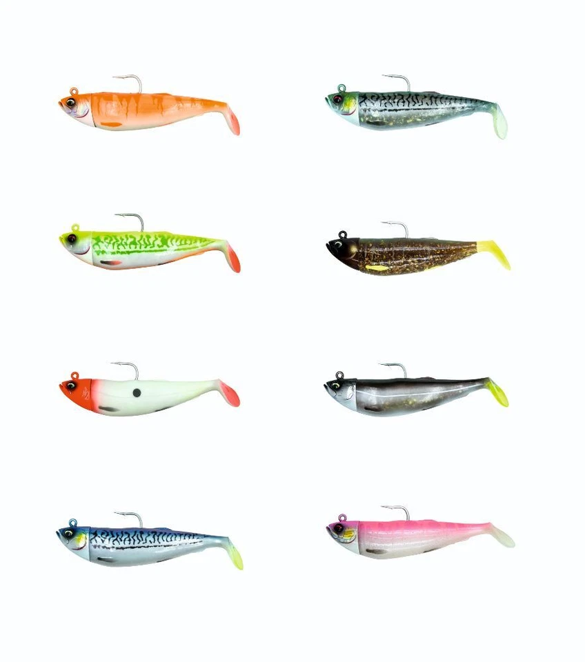 SAVAGE GEAR Cutbait Herring Gummifisch Gummi-Shad Jig Heilbuttköder 270g/460g - Bild 1 von 2