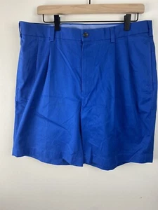 Brooks Brothers Advantage Plissee Chino Shorts Gr. 36 blau - Bild 1 von 4
