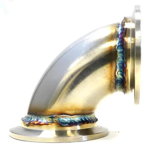 Adaptateur Wastegate Bride Rotative Bande V 45 Degrés. Acier inoxydable 45 mm. 1293 - Photo 1/1