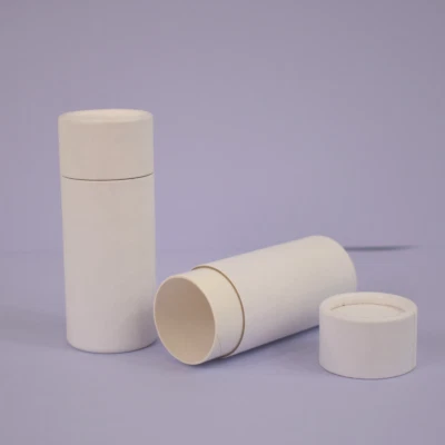 Nutley's 70ml Cardboard Deodorant Tubes Eco-Friendly Push Up Kraft Cosmetics