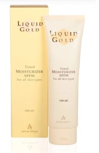 Anna Lotan flüssige goldgetönte feuchtigkeitsspendende Tagescreme LSF30 100ml  - Bild 1 von 1