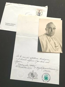 ANGELO RAIMONDO VERARDO (†1999) Bischof Italien signed signiertes Konvolut 1971 - Picture 1 of 1