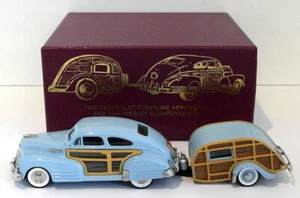 Brooklin 1/43 Scale BRK50 BRK65 - 1948 Chevrolet Fleetline & Wesley Slumbercoach - Picture 1 of 7
