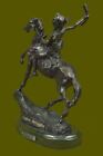 Frederic Remington Bronze Statue The Chevelu Fourth Sculpture Figure Art