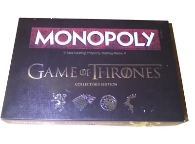 Game of Thrones Monopoly Collector's Edition Family Board Games Christmas Gift - Image 1 of 4
