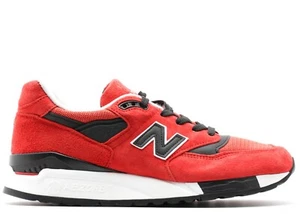 New Balance 998 American Rebel - SIZE 13 - M998RO Black White Red MADE IN USA - Picture 1 of 2
