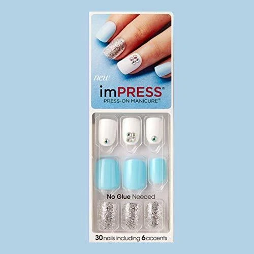 Kiss Broadway Nails Impress Press-on Manicure Kit Casting Call 24 EA